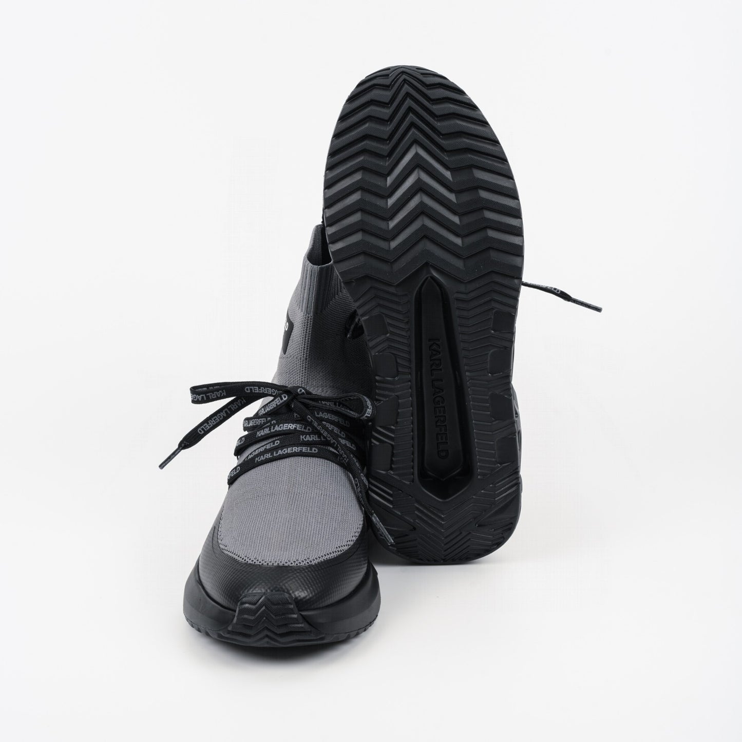 KARL LAGERFELD Сникърси K/Kite Run о KL54645 Сиви KARL LAGERFELD