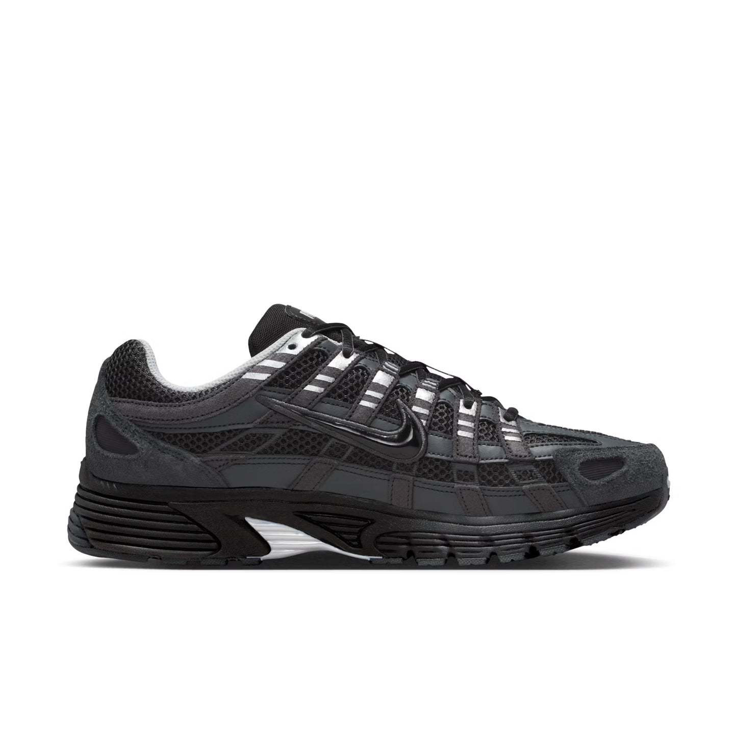 Nike P-6000 Suede Anthracite Metallic Silver HF0015-002 Nike
