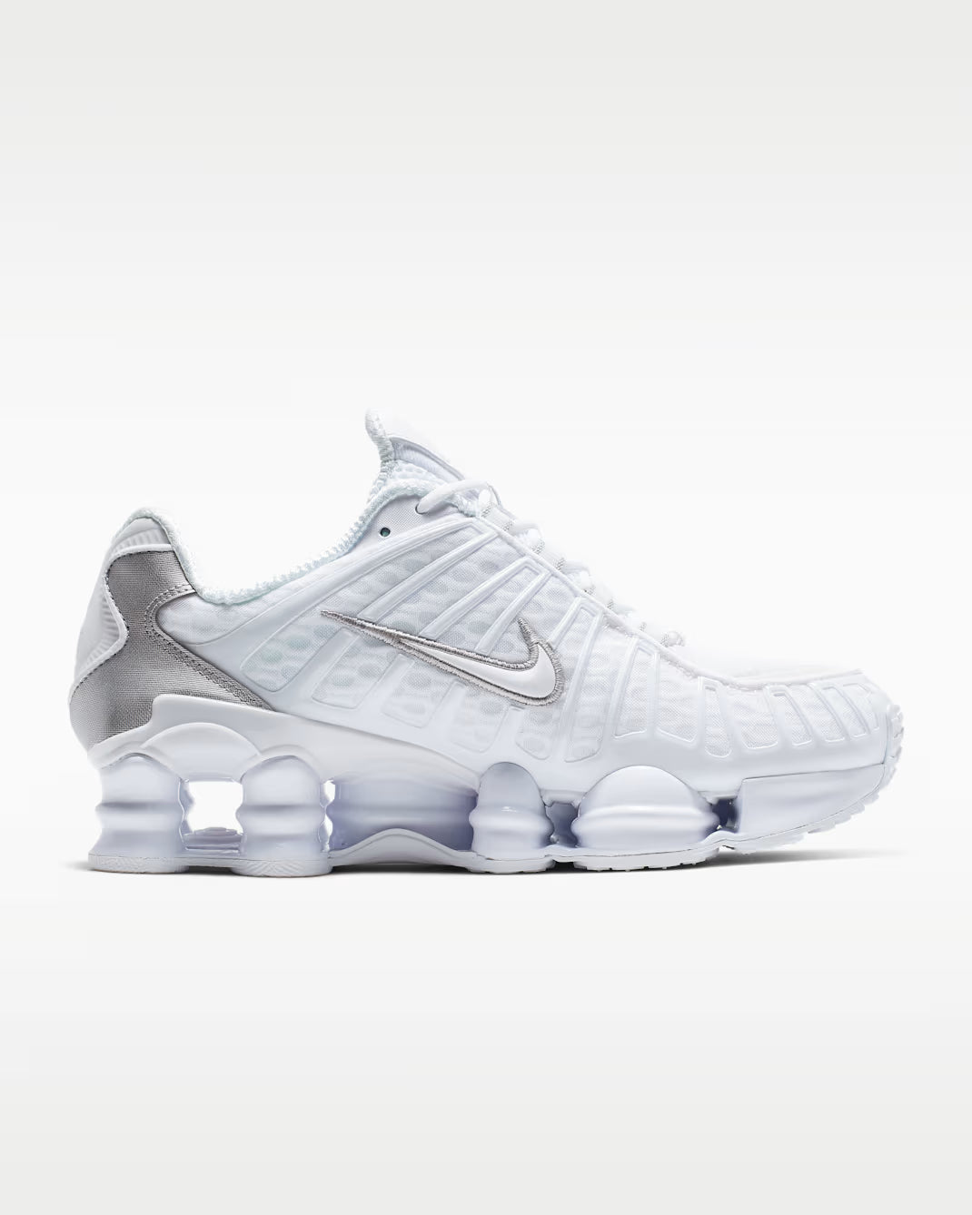 Nike Shox TL "White & Metallic Silver" AV3595-100 Nike