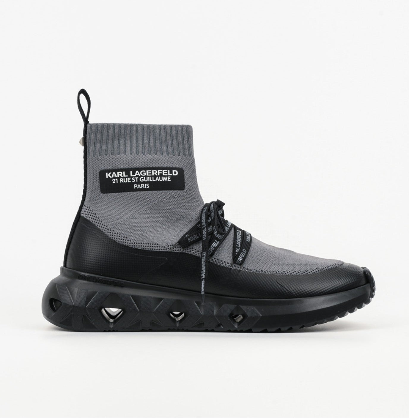 KARL LAGERFELD Сникърси K/Kite Run о KL54645 Сиви KARL LAGERFELD