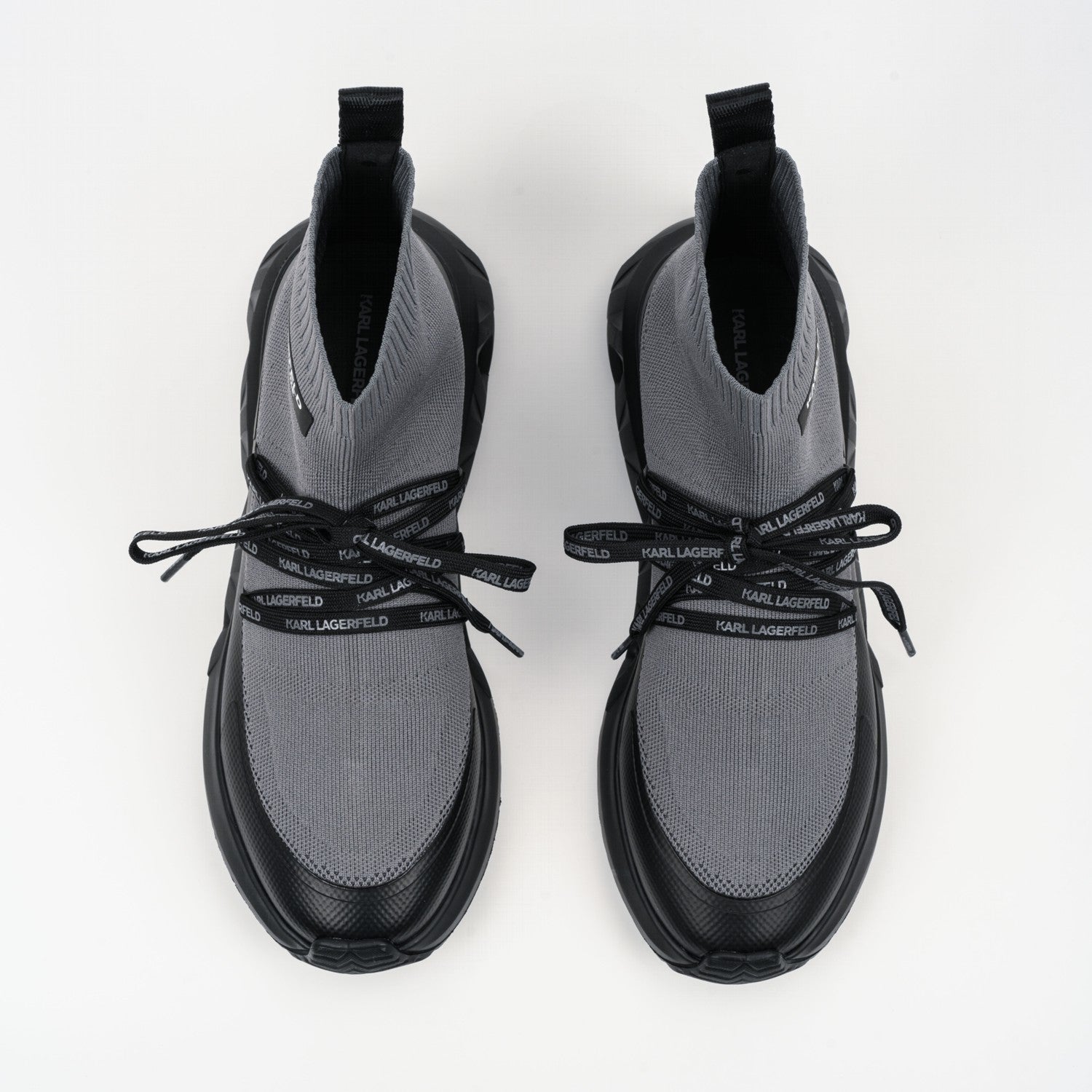 KARL LAGERFELD Сникърси K/Kite Run о KL54645 Сиви KARL LAGERFELD