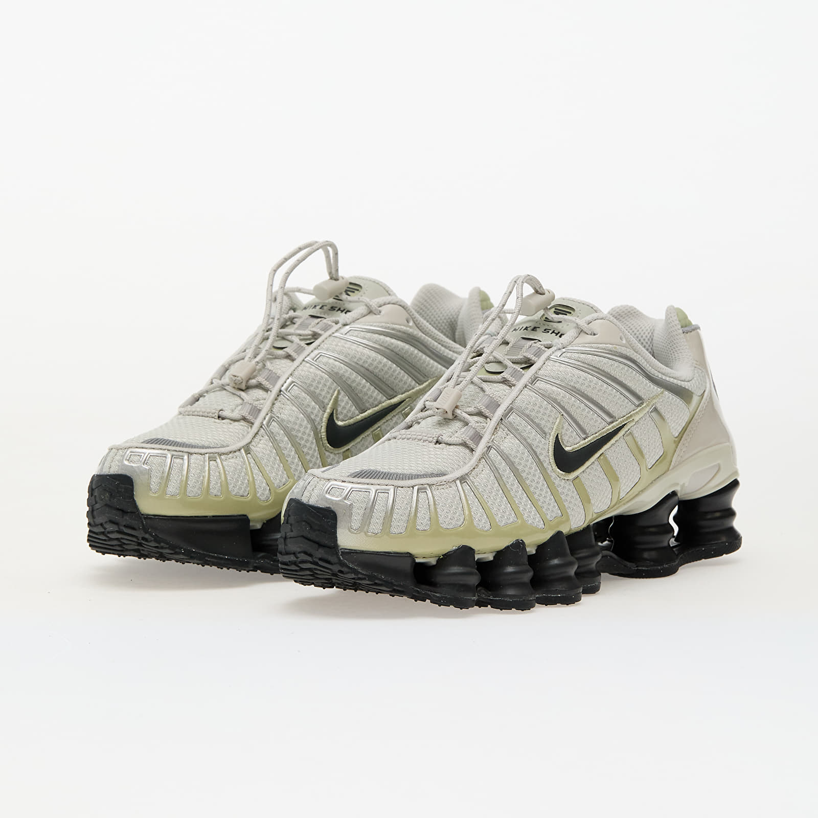 NIKE W SHOX TL LIGHT BONE/ OFF NOIR-OLIVE AURA Nike