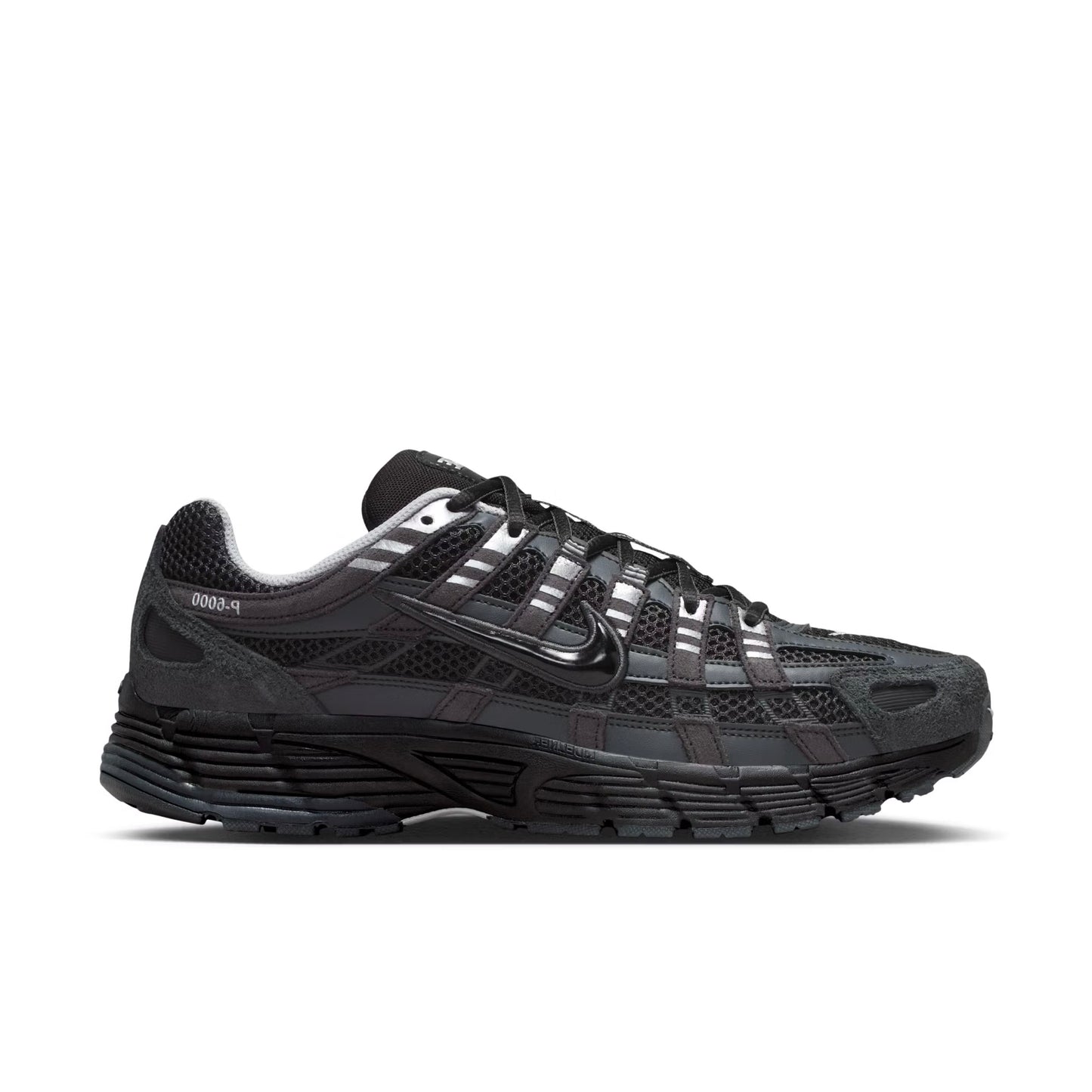 Nike P-6000 Suede Anthracite Metallic Silver HF0015-002 Nike