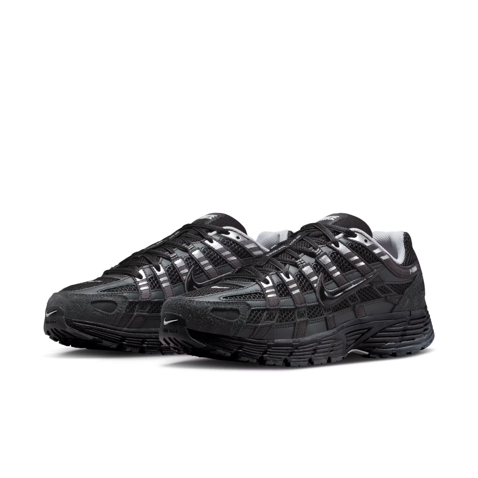 Nike P-6000 Suede Anthracite Metallic Silver HF0015-002 Nike