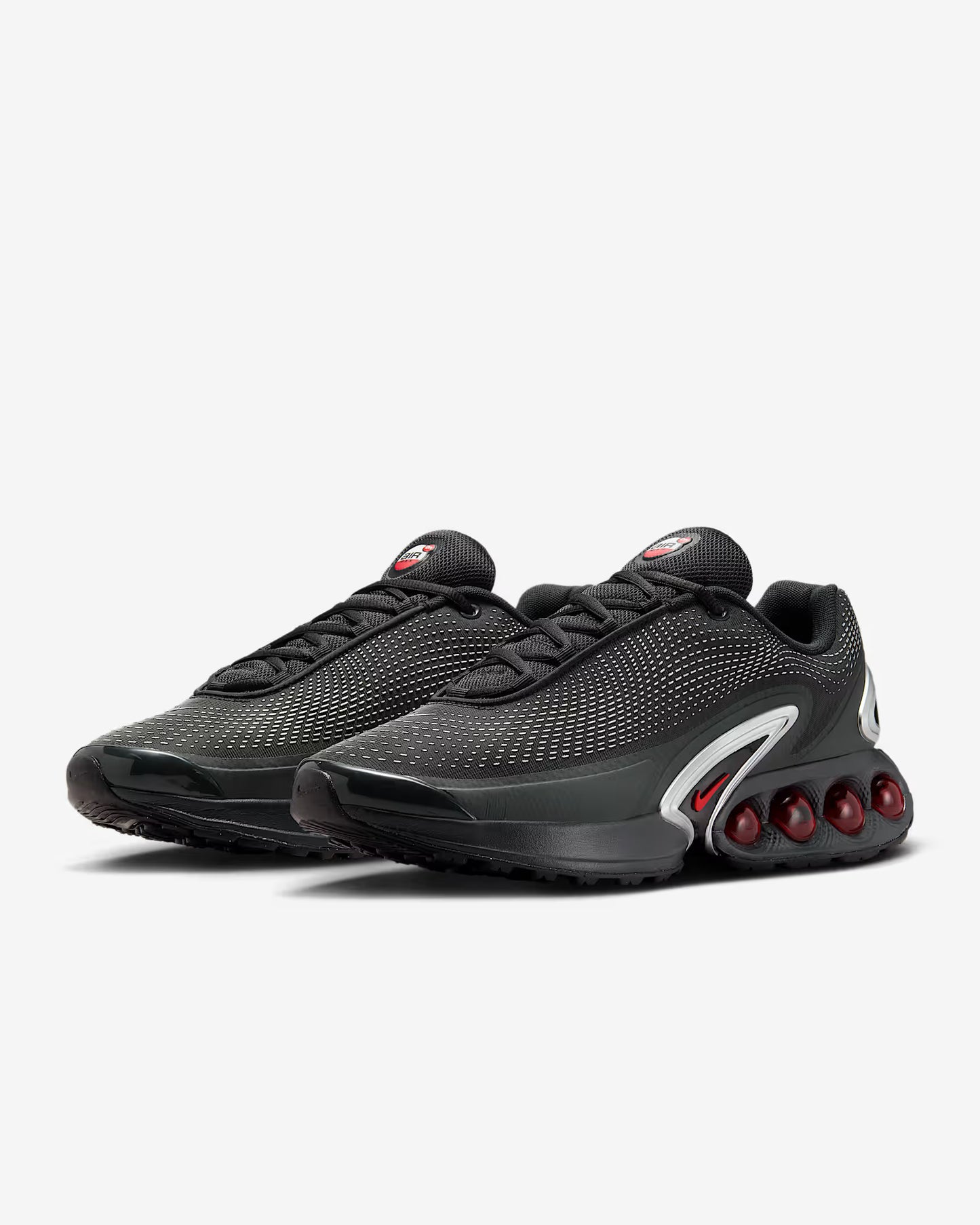 Nike Air Max DN Black Metallic Silver University Red'