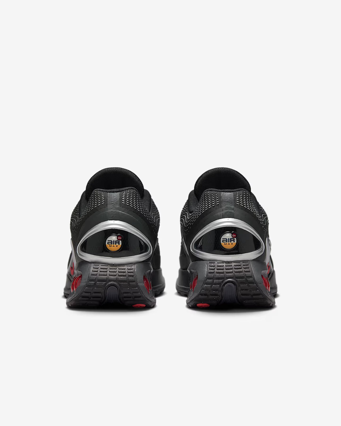 Nike Air Max DN Black Metallic Silver University Red'