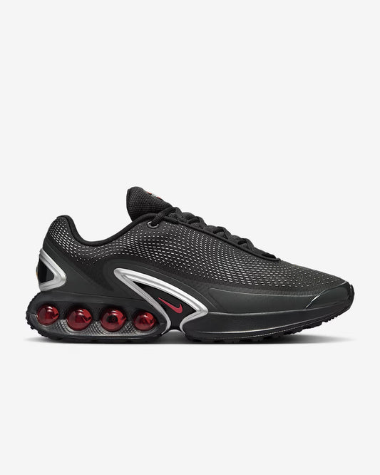 Nike Air Max DN Black Metallic Silver University Red'