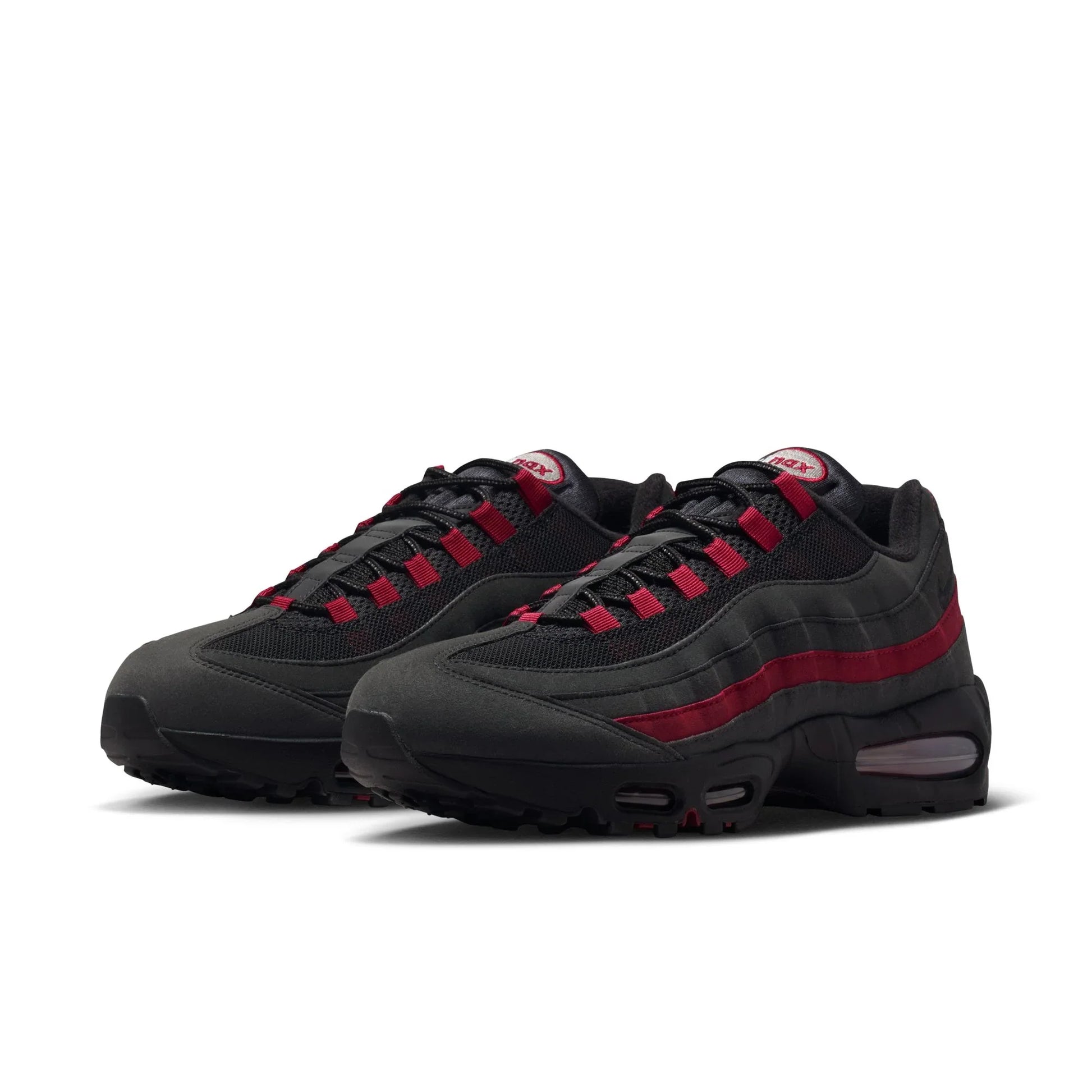 Nike Air Max 95 OG Big Bubble Black Crimson Grey HM4740-008 Nike