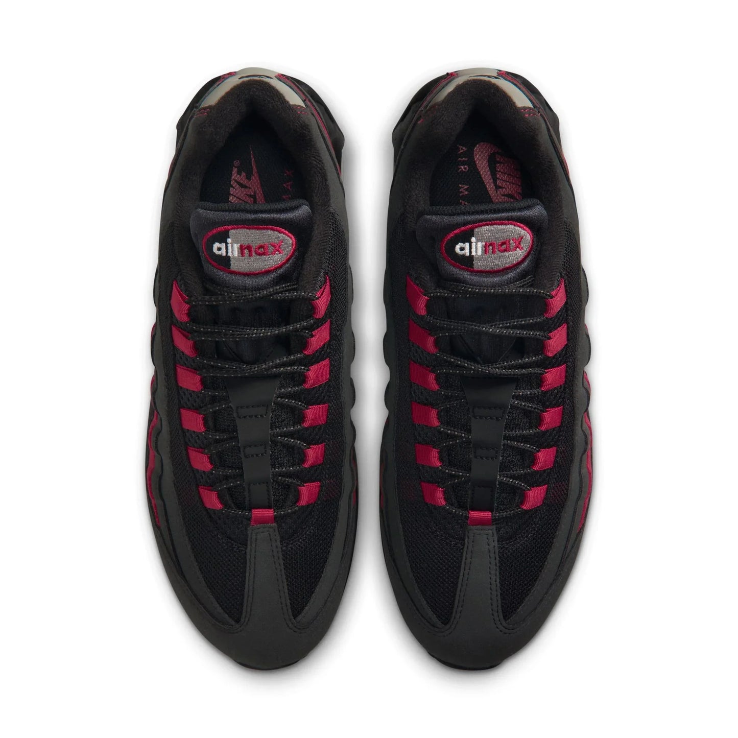 Nike Air Max 95 OG Big Bubble Black Crimson Grey HM4740-008 Nike