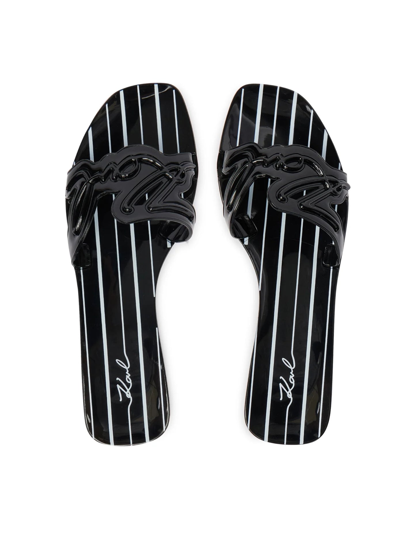 Дамски чехли Karl Lagerfeld Jelly KL80008C – Черни KARL LAGERFELD