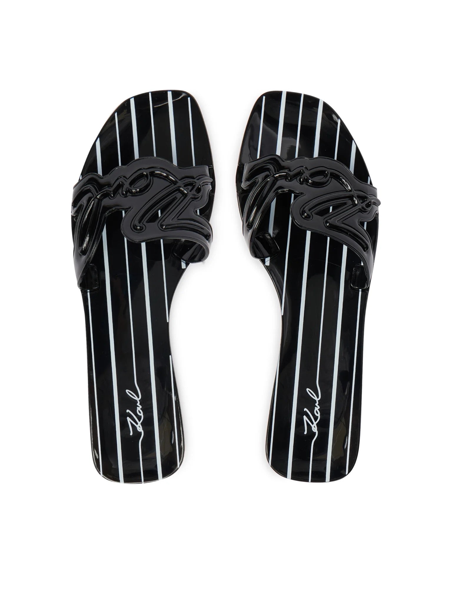 Дамски чехли Karl Lagerfeld Jelly KL80008C – Черни KARL LAGERFELD