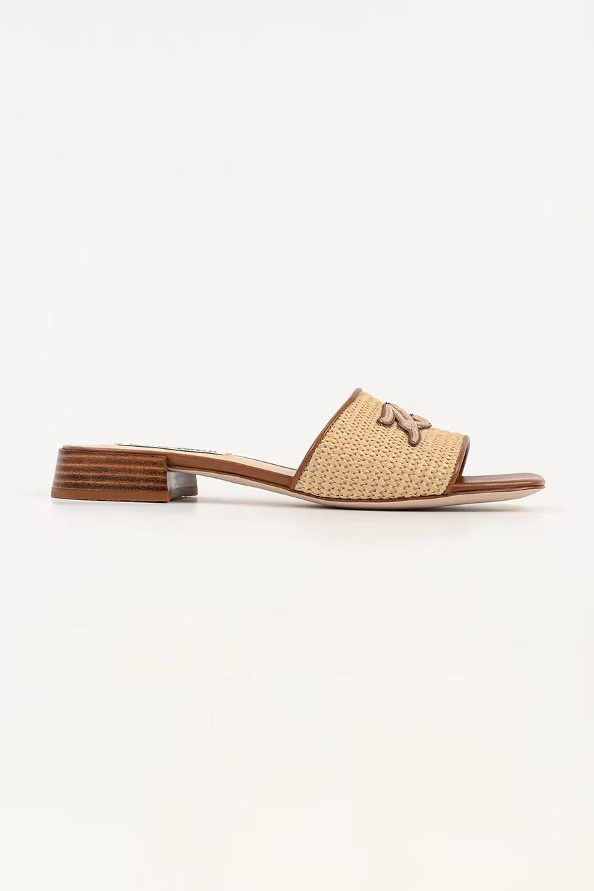 Дамски чехли Karl Lagerfeld Petalo II KL80700A – Бежови KARL LAGERFELD