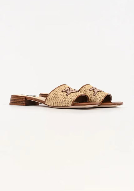 Дамски чехли Karl Lagerfeld Petalo II KL80700A – Бежови KARL LAGERFELD