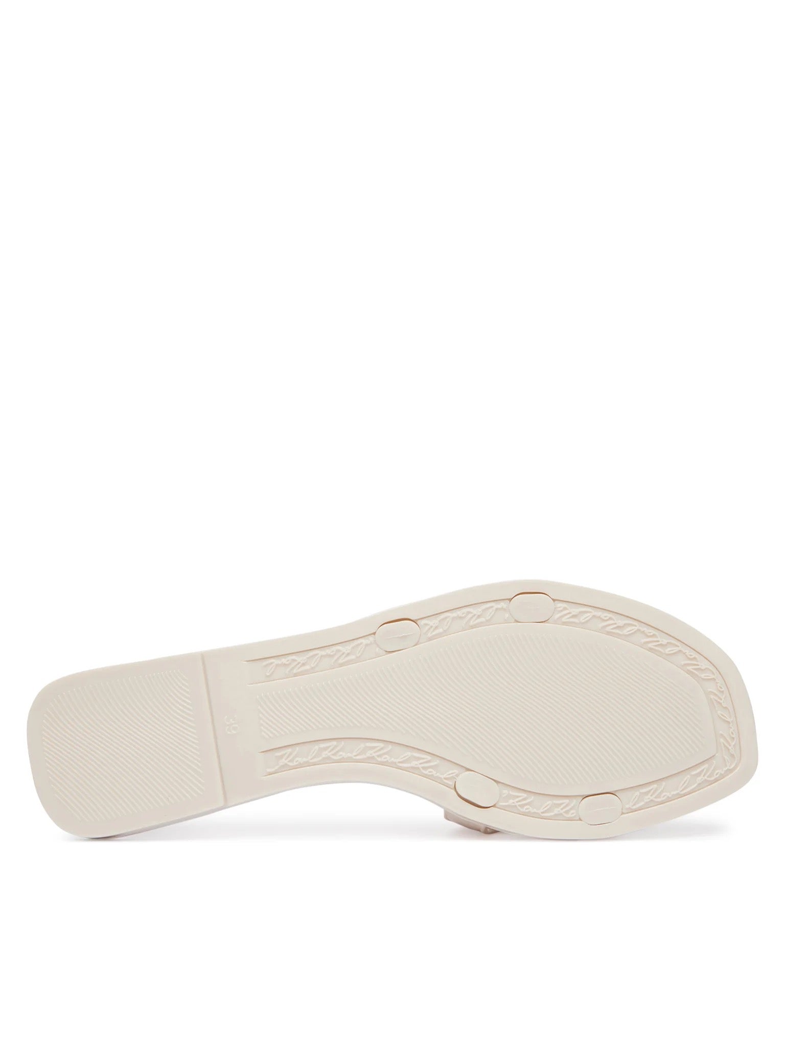Дамски чехли Karl Lagerfeld Jelly KL80008C V10 – Бели KARL LAGERFELD
