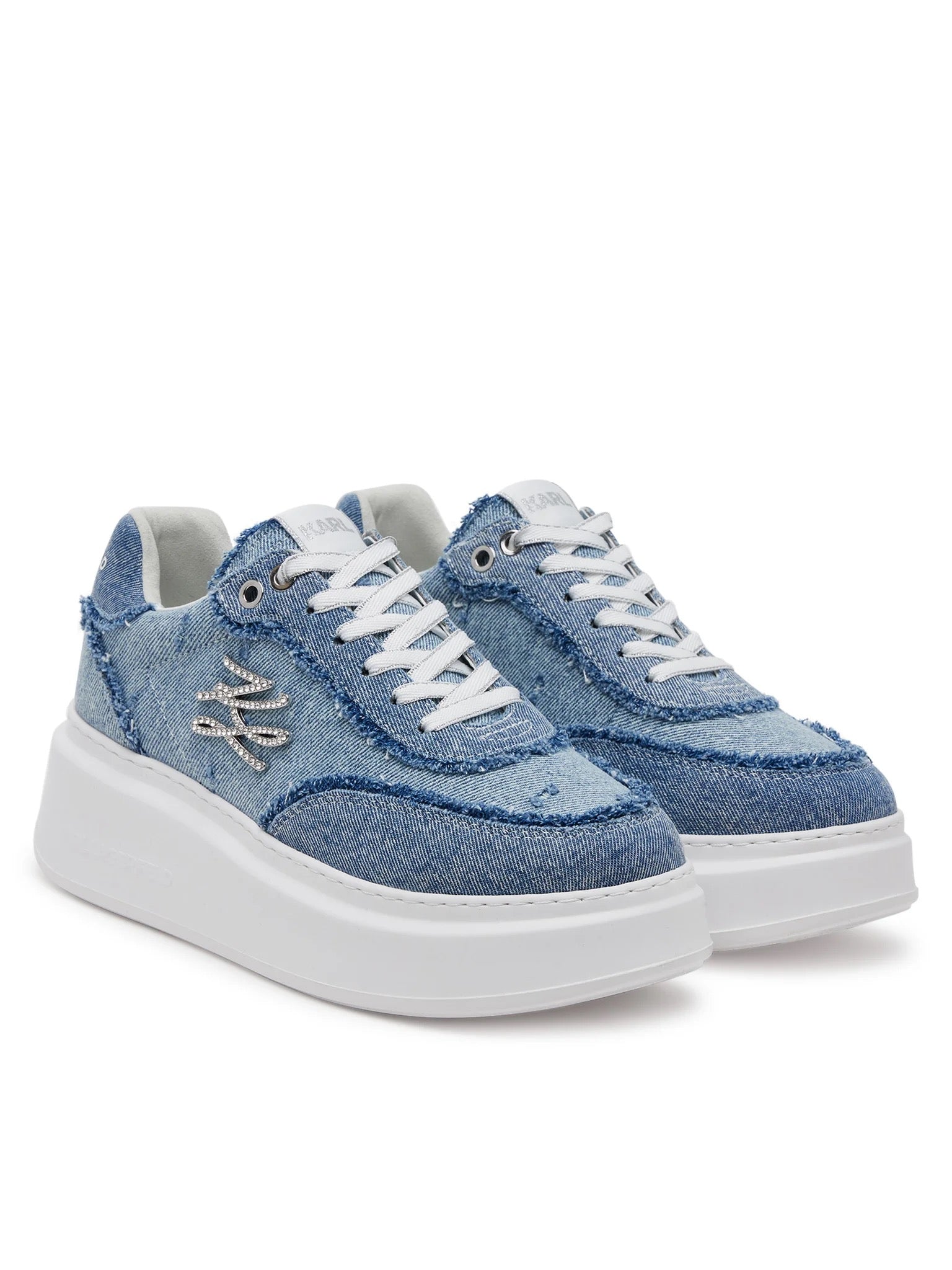 Дамски сникърси Karl Lagerfeld KL63523 – Сини KARL LAGERFELD