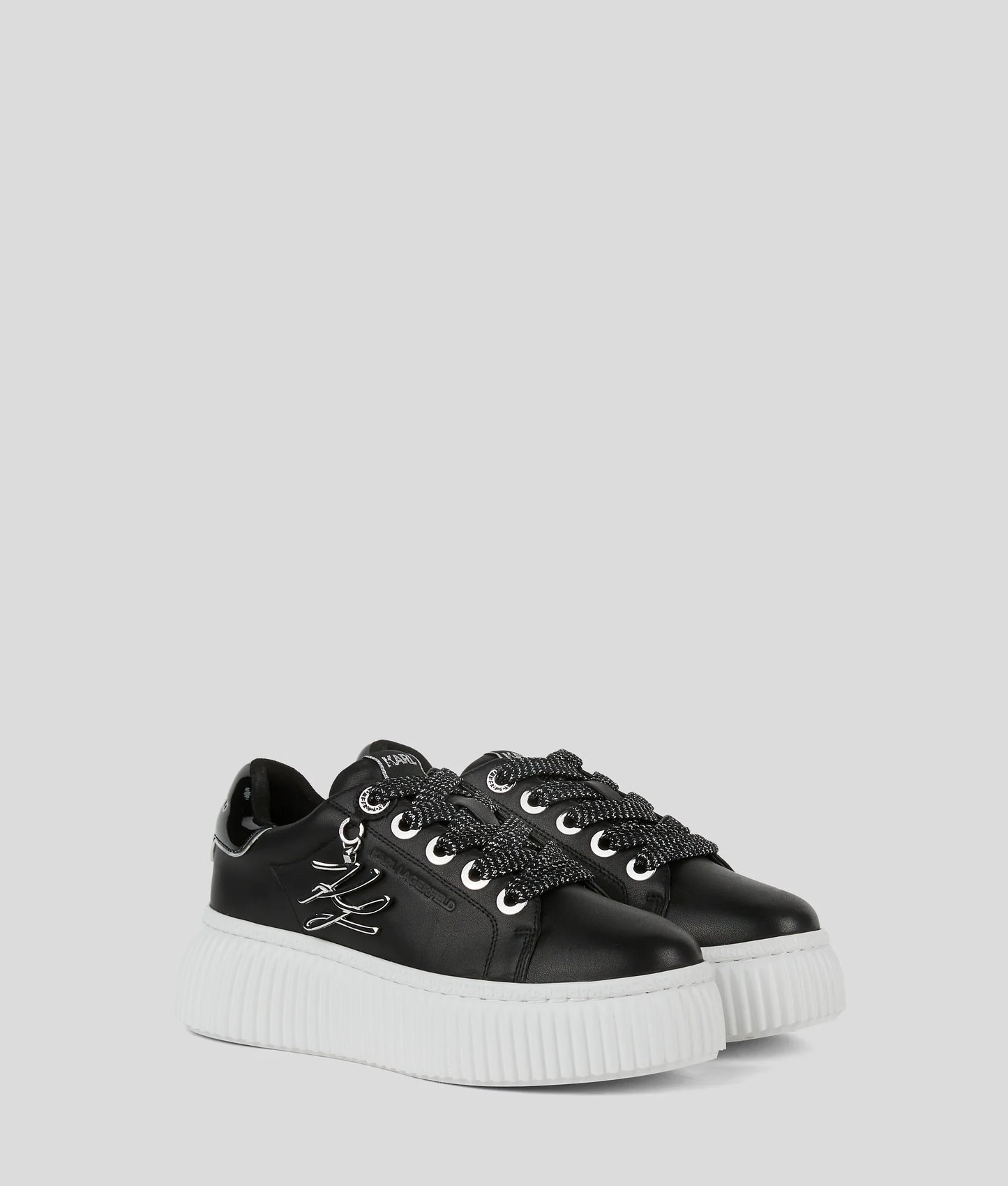 Сникърси KARL LAGERFELD Krepper Lo KL42376T KARL LAGERFELD
