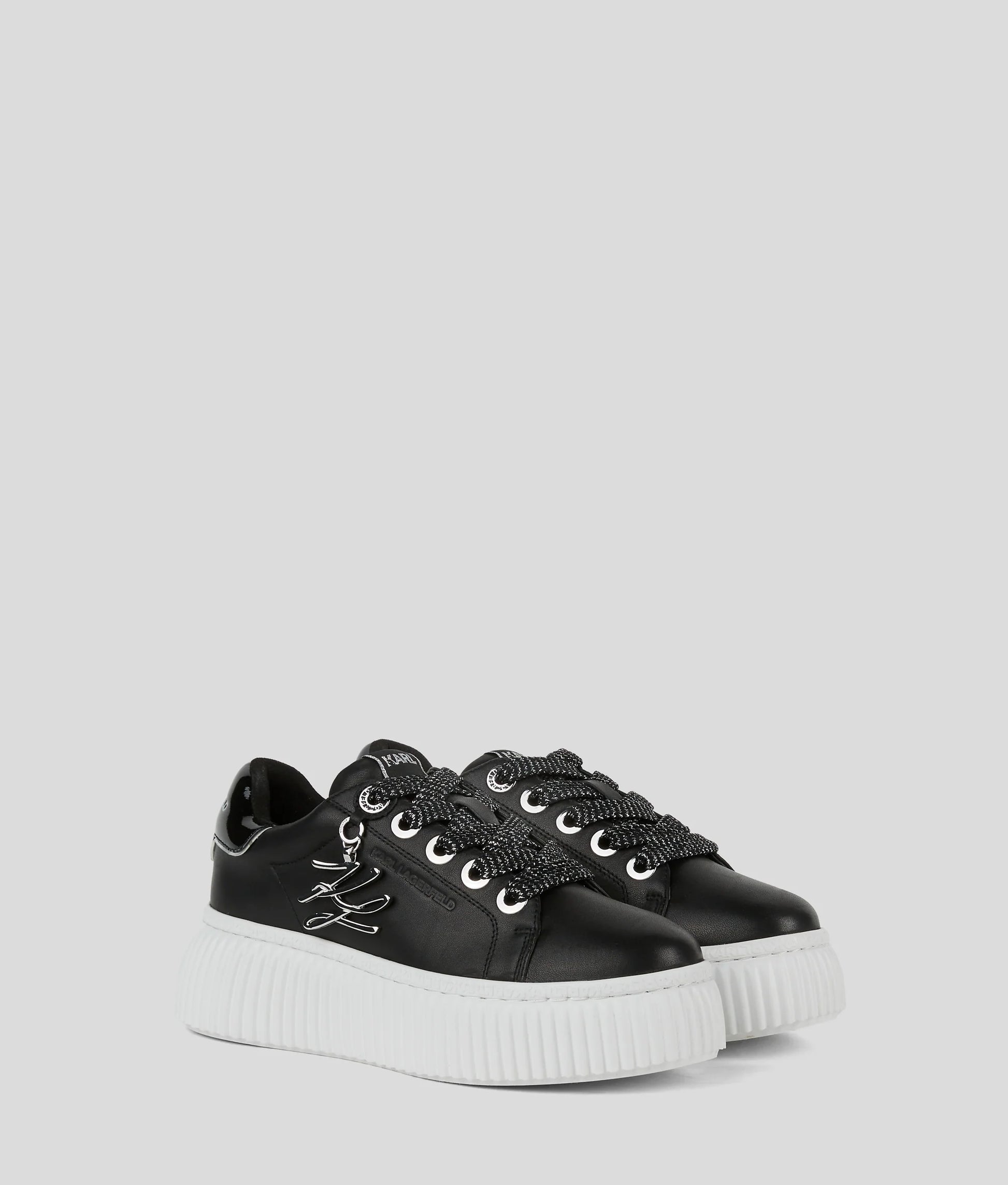 Сникърси KARL LAGERFELD Krepper Lo KL42376T KARL LAGERFELD