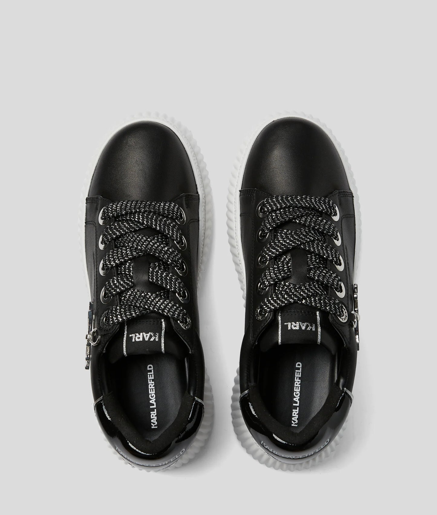 Сникърси KARL LAGERFELD Krepper Lo KL42376T KARL LAGERFELD