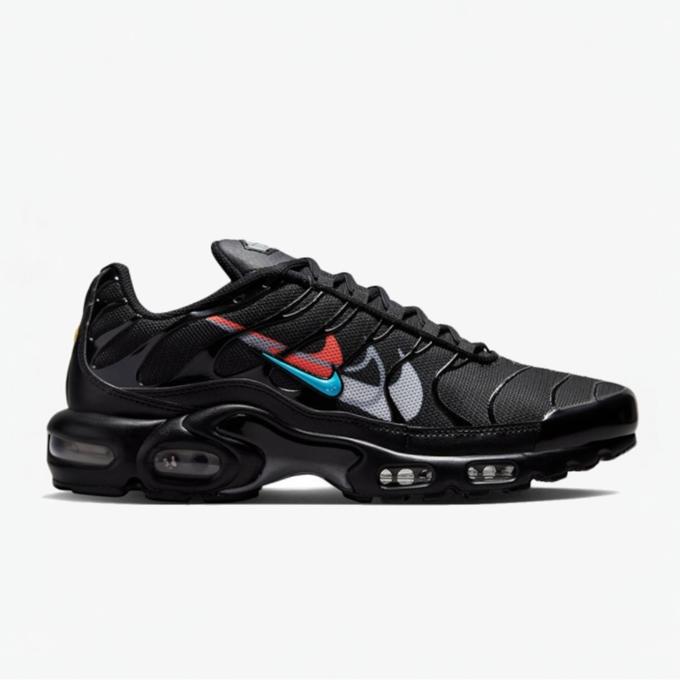 Nike Air Max Plus "Multi Swoosh Black/Bright Crimson" Nike
