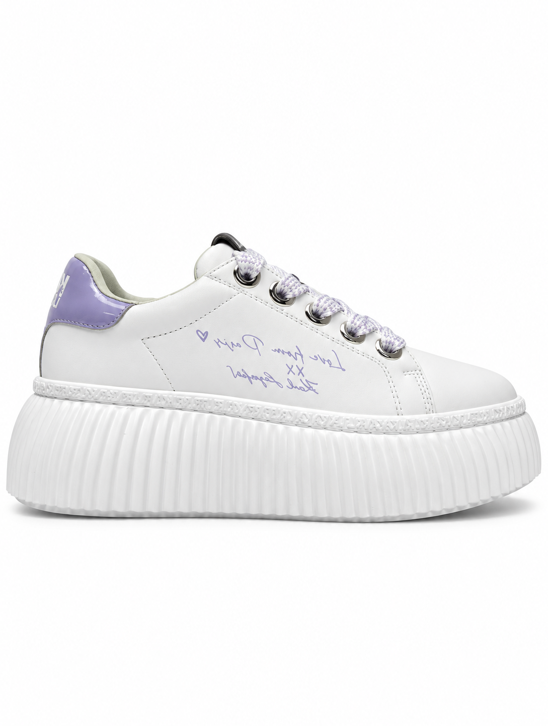 Karl Lagerfeld KREEPER LOVE FROM PARIS White/Lilac KLL94316713 KARL LAGERFELD