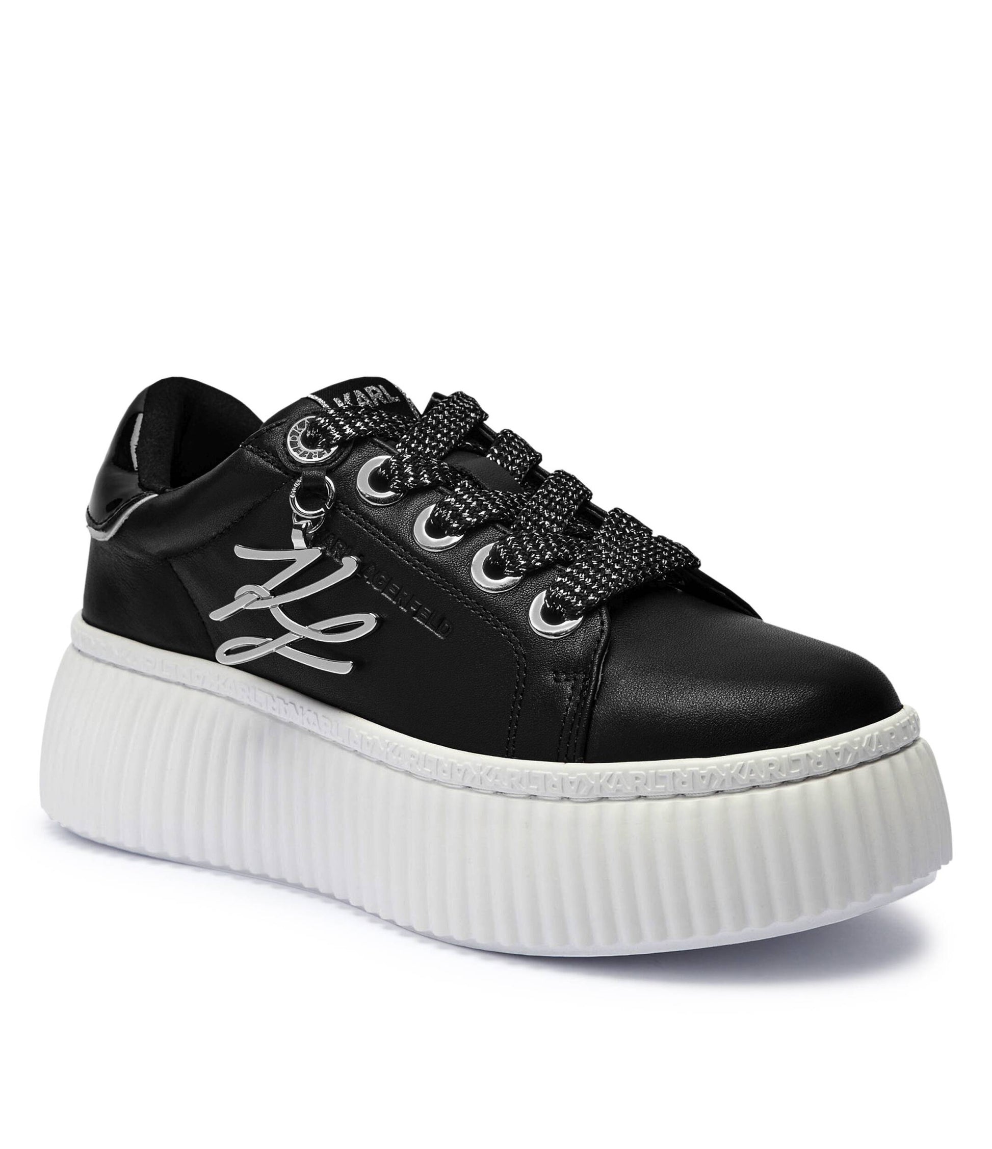 Сникърси KARL LAGERFELD Krepper Lo KL42376T KARL LAGERFELD