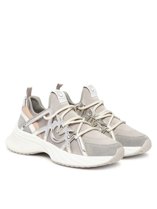 PINKO Сникърси Ariel 01 SS0023T040 Сив Pinko